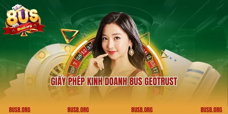 Giấy phép kinh doanh 8US GEOTrust